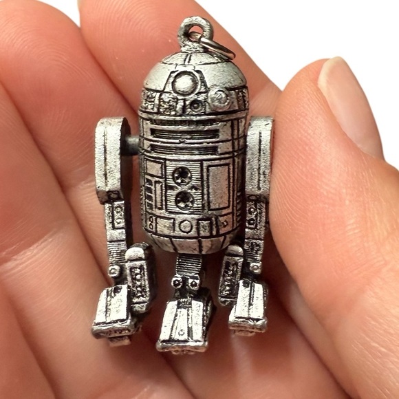 Vintage 1977 Star Wars R2-D2 Pendant Charm - Picture 5 of 6